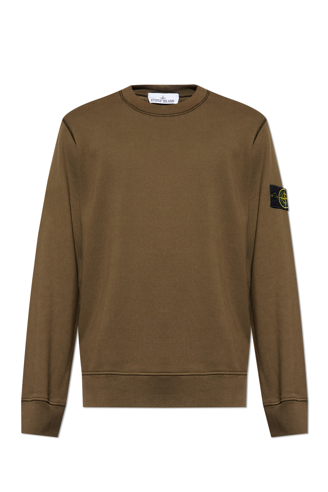 【STONE 】CREWNECK SWEATSHIRT●K1S156100044S0051V0095 Stone Island Men's Sweatshirt Black K1S156100044S0051-V0029
